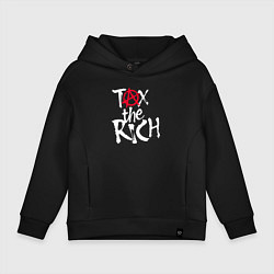 Детское худи оверсайз Tax the rich