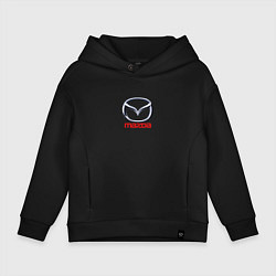 Детское худи оверсайз Mazda logo