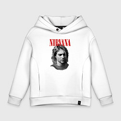 Детское худи оверсайз Nirvana kurt donald cobain