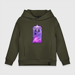 Детское худи оверсайз Violet tardis