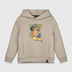 Детское худи оверсайз Покемоны все Pokemons