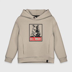 Детское худи оверсайз Моя геройская академия All Might