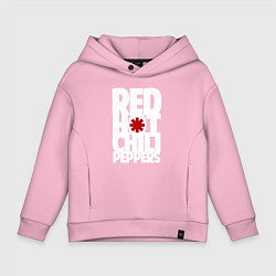 Детское худи оверсайз RHCP - title and logo