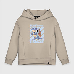Детское худи оверсайз Покемоны Бластойз Blastoise