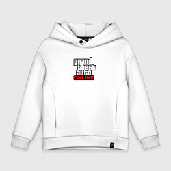 Детское худи оверсайз GTA online logo game