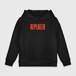 Детское худи оверсайз Replaced logo