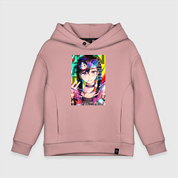 Детское худи оверсайз Дандадан: Момо Аясэ