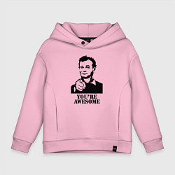 Детское худи оверсайз Билл Мюррей - ты потрясен