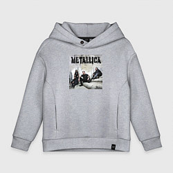 Детское худи оверсайз Metallica - cool guys
