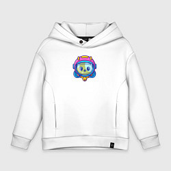 Детское худи оверсайз Котик в скафандре