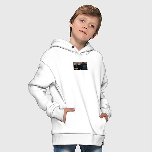 Детское худи оверсайз Во все тяжкие / Белый – фото 4