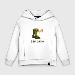 Детское худи оверсайз Слон кактус мем