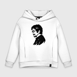 Детское худи оверсайз Хаяо Миядзаки в профиль