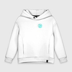 Детское худи оверсайз Скандинавский компас из рун вегвизир