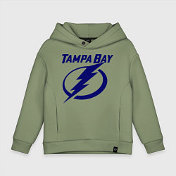 Толстовка оверсайз детская HC Tampa Bay, цвет: авокадо