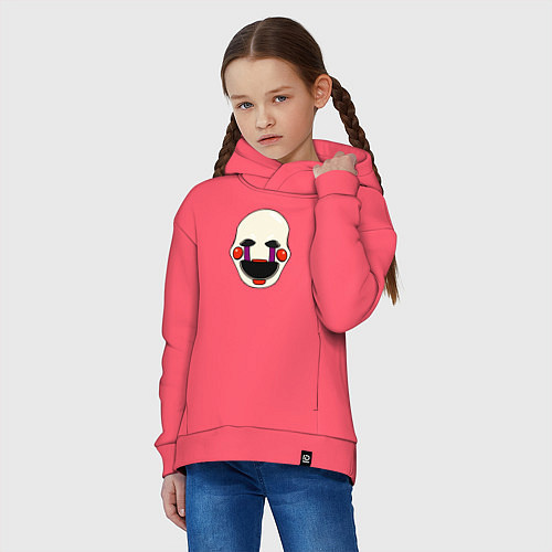 Детское худи оверсайз Puppet FNAF Марионетка / Коралловый – фото 3