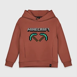 Детское худи оверсайз Minecraft Hero