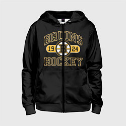 Детская толстовка на молнии Boston Bruins: Est.1924