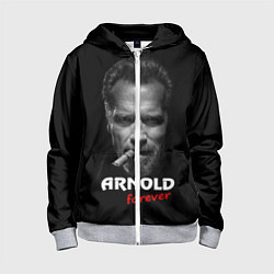 Детская толстовка на молнии Arnold forever