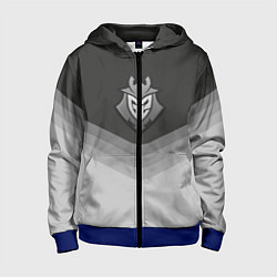 Детская толстовка на молнии G2 Esports Uniform