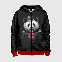 Детская толстовка на молнии Donut Panda