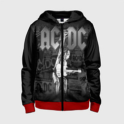 Детская толстовка на молнии AC/DC: Rock You