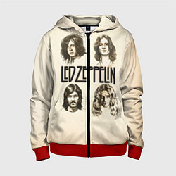 Детская толстовка на молнии Led Zeppelin Guys