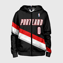 Детская толстовка на молнии Portland Trail Blazers 0