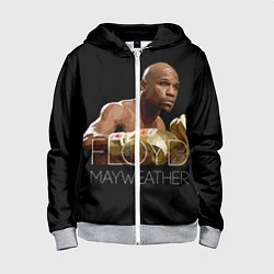 Детская толстовка на молнии Floyd Mayweather