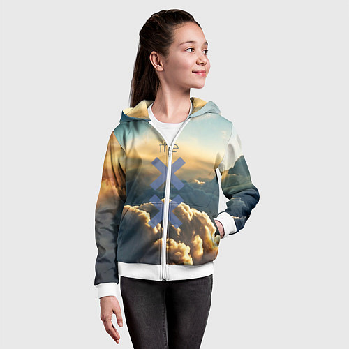 Детская толстовка на молнии The XX / 3D-Белый – фото 4