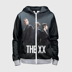 Толстовка на молнии детская The XX, цвет: 3D-меланж