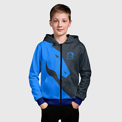 Толстовка на молнии детская Team Liquid Uniform, цвет: 3D-синий — фото 2