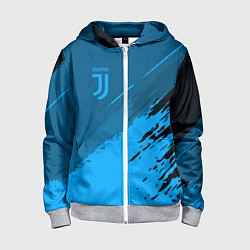Детская толстовка на молнии FC Juventus: Blue Original