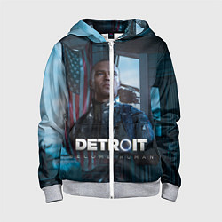 Детская толстовка на молнии Detroit: Markus