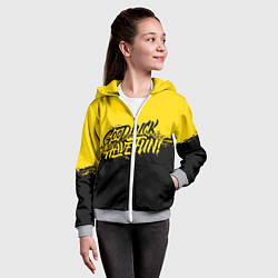 Толстовка на молнии детская GLHF: Yellow Style, цвет: 3D-меланж — фото 2