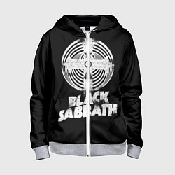 Толстовка на молнии детская Black Sabbath: Faith, цвет: 3D-меланж