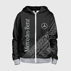 Толстовка на молнии детская Mercedes AMG: Street Style, цвет: 3D-меланж