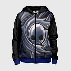 Толстовка на молнии детская Hollow Knight, цвет: 3D-синий