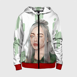 Детская толстовка на молнии Billie Eilish