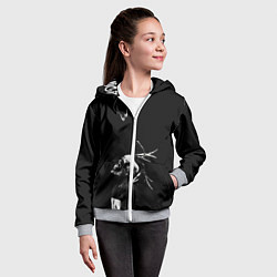 Толстовка на молнии детская Suicide Boys, цвет: 3D-меланж — фото 2