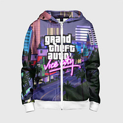 Детская толстовка на молнии Grand Theft Auto Vice City