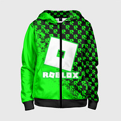 Детская толстовка на молнии Roblox
