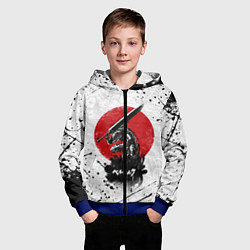 Толстовка на молнии детская BERSERK, цвет: 3D-синий — фото 2