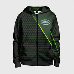 Детская толстовка на молнии Land Rover