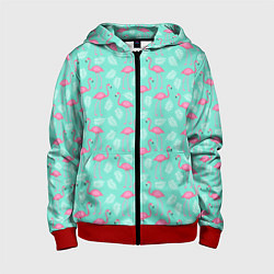 Детская толстовка на молнии Flamingo