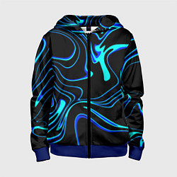 Детская толстовка на молнии Абстракция