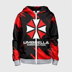 Детская толстовка на молнии Umbrella Corporation