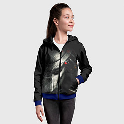 Толстовка на молнии детская PREDATOR, цвет: 3D-синий — фото 2