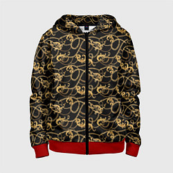 Детская толстовка на молнии Versace