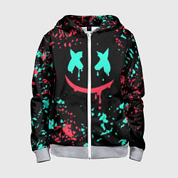 Детская толстовка на молнии Marshmello